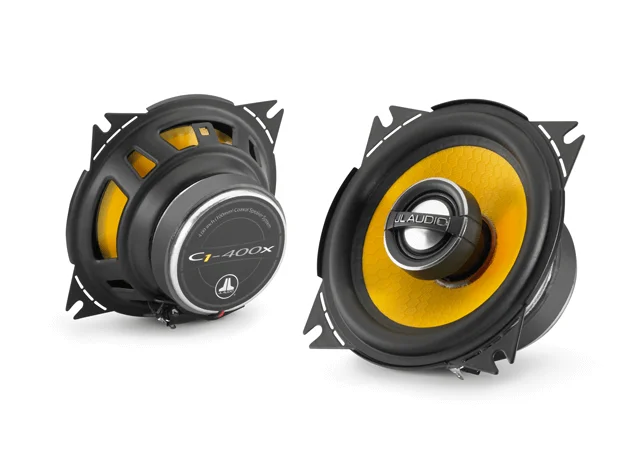 JL Audio C1-400x Coaxial 4-Inch (100 mm) 35 Watts RMS Speakers