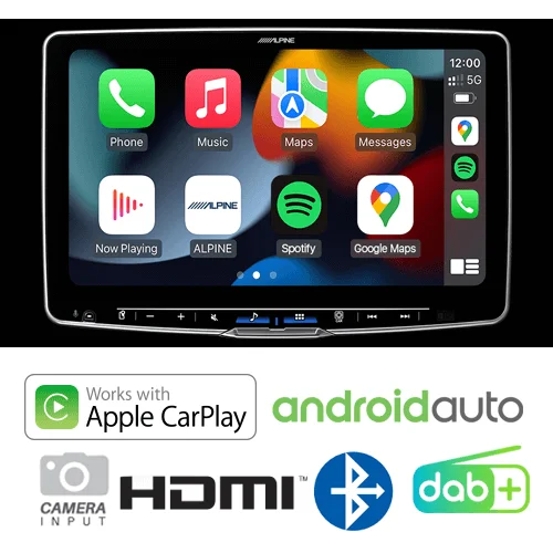 Alpine ILX-F511A 11″ Halo Multimedia system with DAB+, Apple Carplay and Android Auto