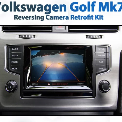 [2013 – 2018] Volkswagen Golf Mk7 Composition Media Audio add-on Back up Rearview Camera system