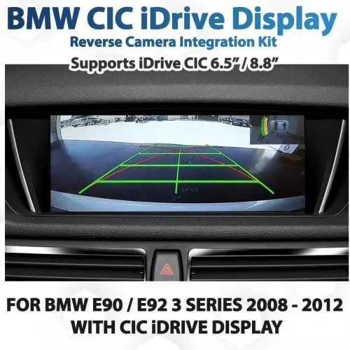 [MY09-12] BMW E90 3 Series – CIC iDrive Reverse Camera Integration