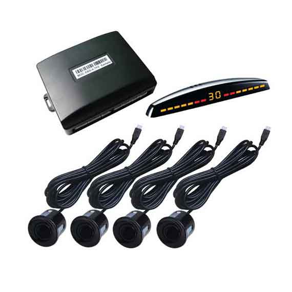 Front Parking Sensor Kit With Display Reverse Safe 6961